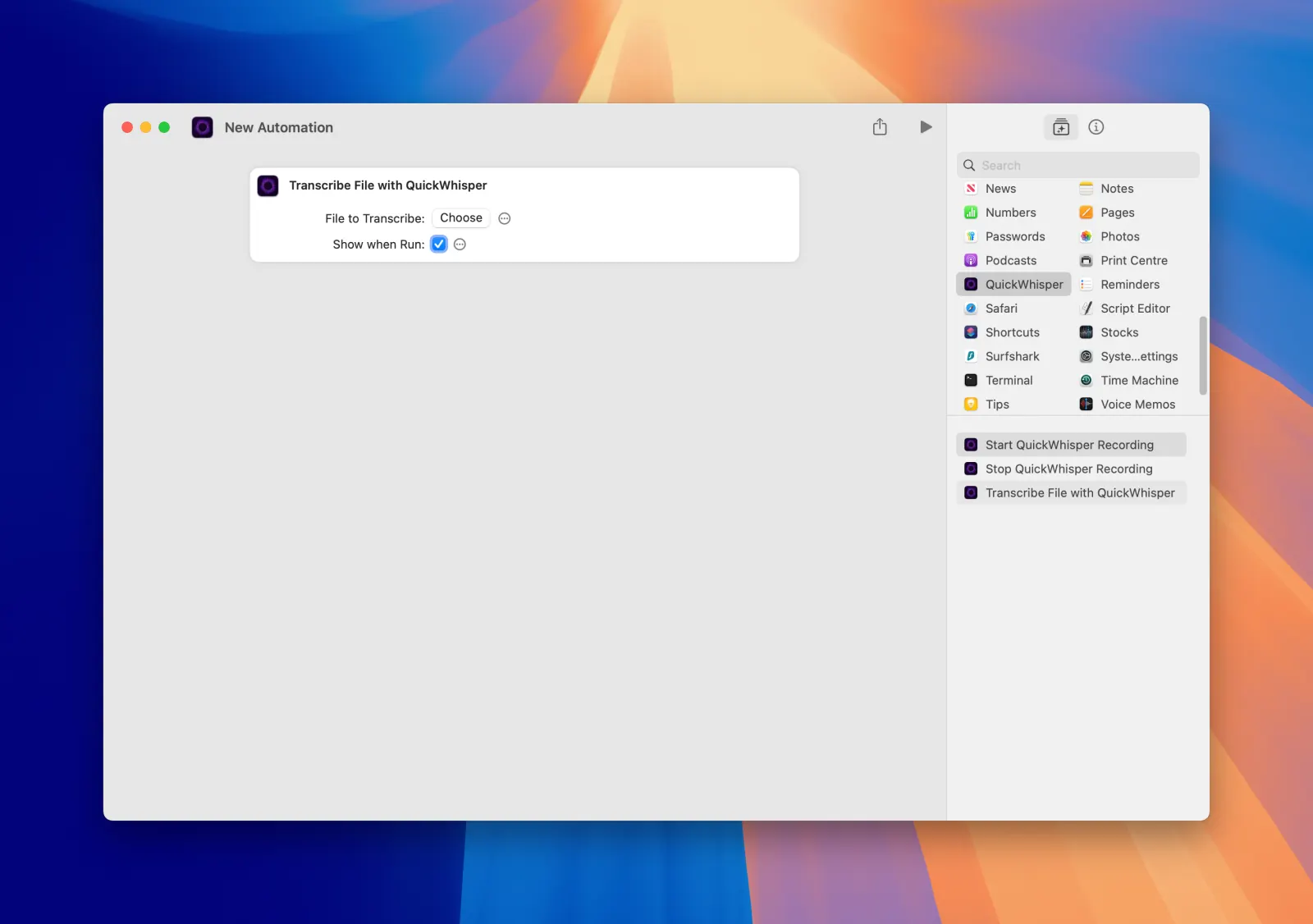 MeetMic 1.14 - App Shortcuts Integration