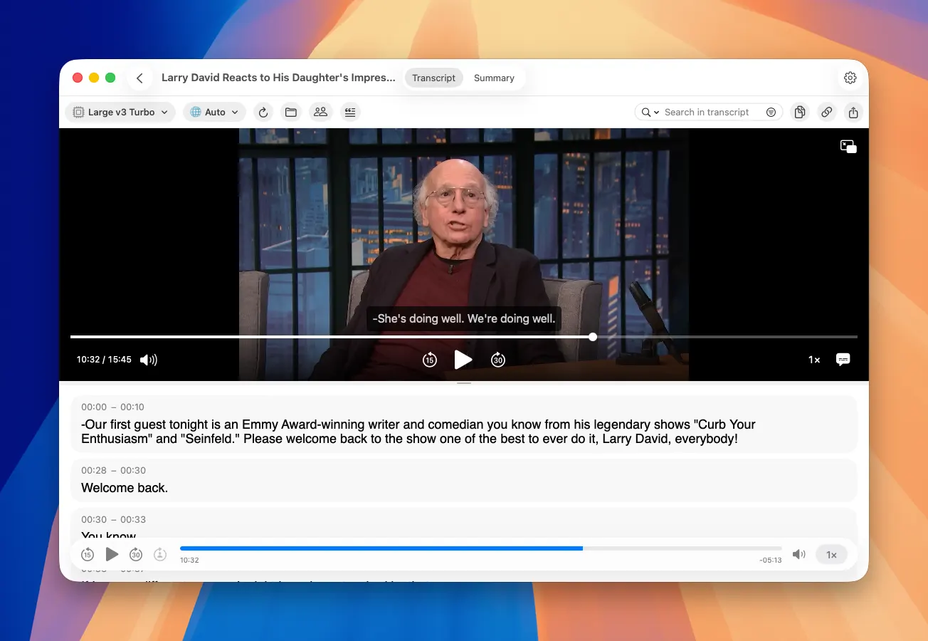 MeetMic 1.16 - New Video Player